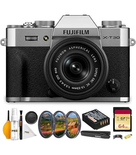 Amazon.com : Fujifilm X-T30 Mirrorless Digital Camera, Silver